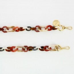 LaCoqueFrançaise - Chaîne bijoux Rosa Rose