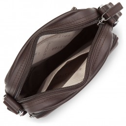 LANCASTER - Sac Bandoulière 19 cm - Soft Vintage Homme