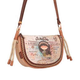 Anekke Menire - Sac ovale à bandoulière