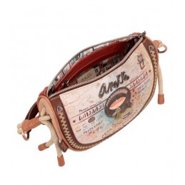 Anekke Menire - Sac ovale à bandoulière