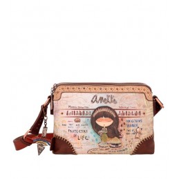Anekke Menire - Sac 2 compartiments à bandoulière