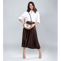 Anekke Menire - Sac ovale à bandoulière