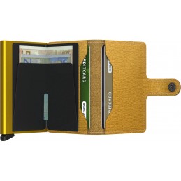 SECRID MiniWallet - Porte-cartes Cuir Crisple compact et sécurisé