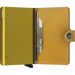 Porte Cartes - SECRID MiniWallet - Porte-cartes Cuir Crisple compact et sécurisé