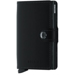 SECRID Miniwallet - Porte-cartes Cuir Matte compact et sécurisé