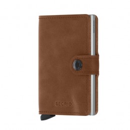 SECRID Miniwallet - Porte-cartes Cuir Vintage compact et sécurisé