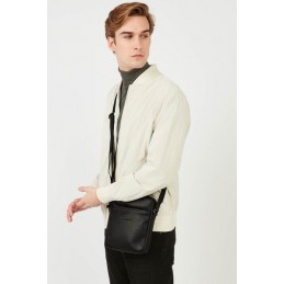 LANCASTER - Sac Bandoulière 22 cm - Soft Vintage Homme