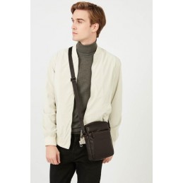 LANCASTER - Sac Bandoulière 22 cm - Soft Vintage Homme