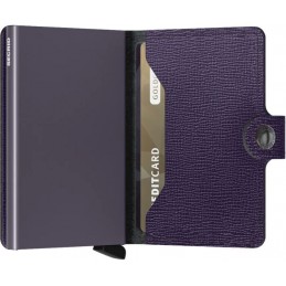 SECRID MiniWallet - Porte-cartes Cuir Crisple compact et sécurisé