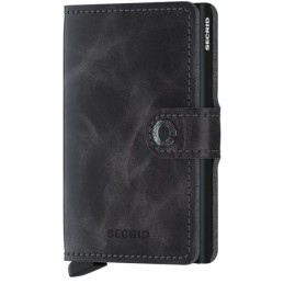 SECRID Miniwallet - Porte-cartes Cuir Vintage compact et sécurisé