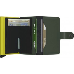 Porte Cartes - SECRID Miniwallet - Porte-cartes Cuir Matte compact et sécurisé