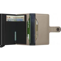SECRID Miniwallet - Porte-cartes Cuir Matte compact et sécurisé