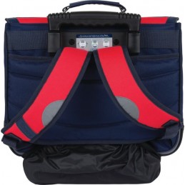 Cartable avec roulettes - Tann's - Cartable trolley 38 cm - Tristan bicolore