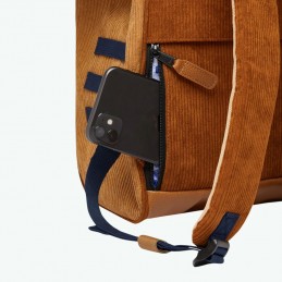 Cabaïa - Sac à dos Adventurer  M Medium 23L - Aspect Velours