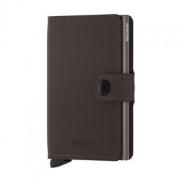 SECRID Miniwallet - Porte-cartes Cuir Matte compact et sécurisé