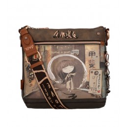 Anekke Shoen - Sac bandoulière Medium Brun