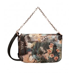 Anekke Shoen - Sac à bandoulière matelassé avec chaîne métallique