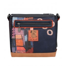 Anekke Contemporary - Sac à bandoulière rectangulaire 3 compartiments