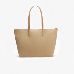 Lacoste - Sac cabas zippé L.12.12 Concept uni NF1888PO