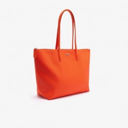 Lacoste - Sac cabas zippé L.12.12 Concept uni NF1888PO