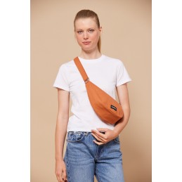 Sac banane - Hindbag - Sac banane demi-lune Andrea - Coton Bio