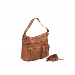 Gianni Conti - Sac épaule cuir vintage