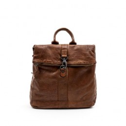 Sac à dos - Gianni Conti - Sac à dos à rabat cuir vintage