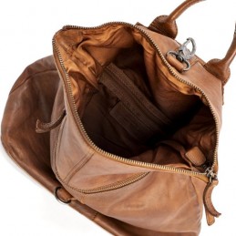 Gianni Conti - Sac à dos à rabat cuir vintage