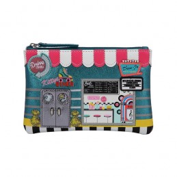 Vendula - Porte-monnaie zippé Kitty's Diner