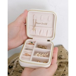 Coffret Bijoux - MAISON SCARLETT - Boite à bijoux Corinne - Grainé
