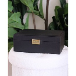 Coffret Bijoux - MAISON SCARLETT - Boite à bijoux Louise - Grainé