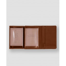 ATELIERS FOURES - Portefeuille médium cuir - Phébus