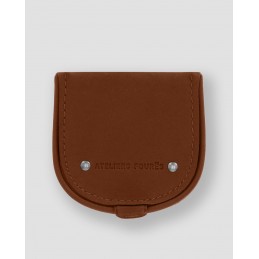 ATELIERS FOURES - Porte-monnaie fer à cheval cuir - Eléos