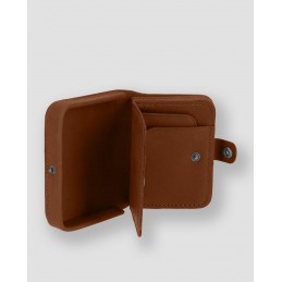 Porte-monnaie - ATELIERS FOURES - Porte-monnaie rectangulaire cuir - Eléos