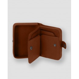 ATELIERS FOURES - Porte-monnaie rectangulaire cuir - Eléos