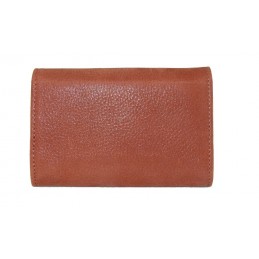 LE CAÏMAN - Porte-monnaie à rabat en cuir gloss aspect brillant