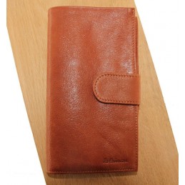 LE CAÏMAN - Compagnon en cuir gloss aspect brillant
