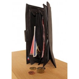 Tout-en-un - LE CAÏMAN - Compagnon en cuir gloss aspect brillant