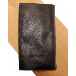 LE CAÏMAN - Compagnon en cuir gloss aspect brillant