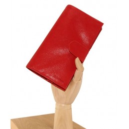 Tout-en-un - LE CAÏMAN - Compagnon en cuir gloss aspect brillant