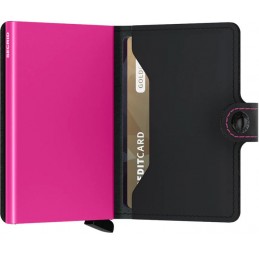SECRID Miniwallet - Porte-cartes Cuir Matte compact et sécurisé