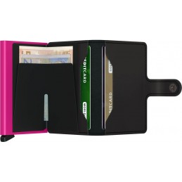 SECRID Miniwallet - Porte-cartes Cuir Matte compact et sécurisé