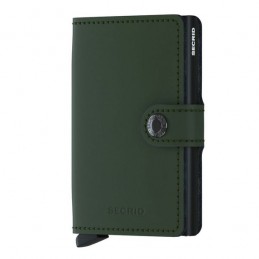 Porte Cartes - SECRID Miniwallet - Porte-cartes Cuir Matte compact et sécurisé