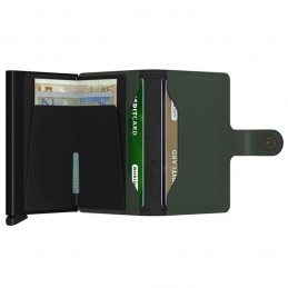 Porte Cartes - SECRID Miniwallet - Porte-cartes Cuir Matte compact et sécurisé