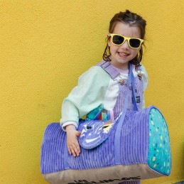 LES DEGLINGOS - Sac weekend animaux rigolos