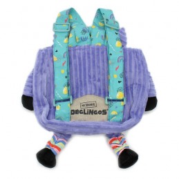 Maternelle et Primaire - LES DEGLINGOS - Sac à dos velours