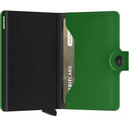SECRID Miniwallet - Porte-cartes Cuir Matte compact et sécurisé
