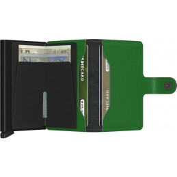 Porte Cartes - SECRID Miniwallet - Porte-cartes Cuir Matte compact et sécurisé