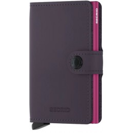 Porte Cartes - SECRID Miniwallet - Porte-cartes Cuir Matte compact et sécurisé