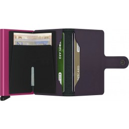 SECRID Miniwallet - Porte-cartes Cuir Matte compact et sécurisé